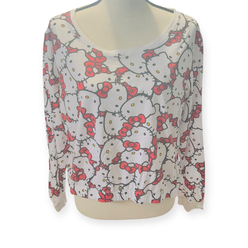 Hello Kitty Face Print Shirt
